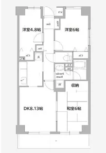 アーバンパーク市ヶ尾【3階】の間取り