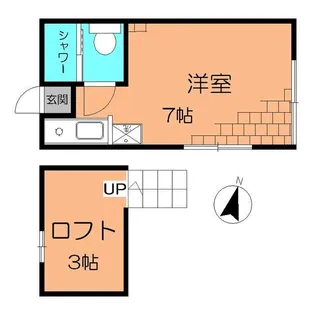 アスティー藤が丘【105号室】の間取り