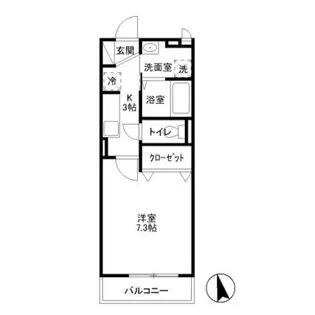 グランモア青葉【2階】の間取り