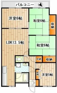 アミティーハイツ第2大久保【1階】の間取り