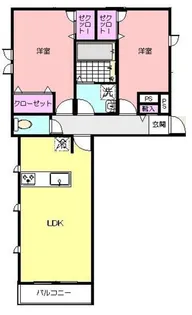 グランデパティオ (Grande Patio)【1階】の間取り