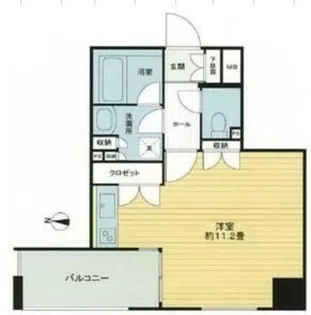 東京都千代田区九段北1丁目【マンション】の間取り
