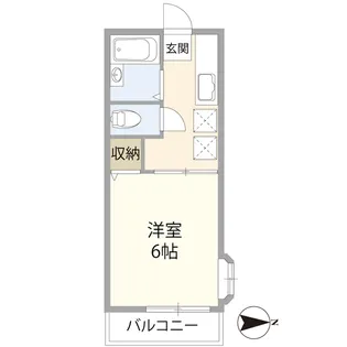 グローバル経堂【2階】の間取り