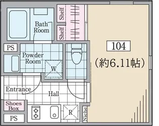 ReveResidence学芸大学Ⅲ【1階】の間取り