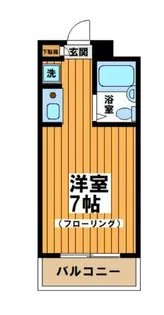 藤和シティスクエア桜上水【2階】の間取り