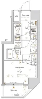 Log戸越【2階】の間取り