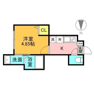 SOLUNA CRACIA SOSHIGAYA【1階】の間取り