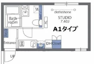 アヴァンタージュ恵比寿【4階】の間取り