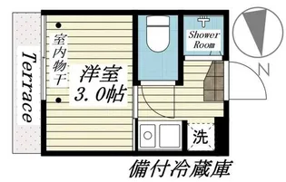 ポンデロッサ学芸大学【1階】の間取り
