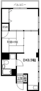 サンバレーハイツ【2階】の間取り