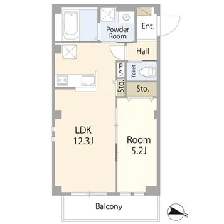 Nelys【3階】の間取り