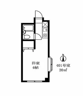 メゾンコスギ【3階】の間取り