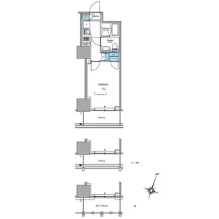 ルフォンプログレ渋谷ヒルトップ【6階】の間取り