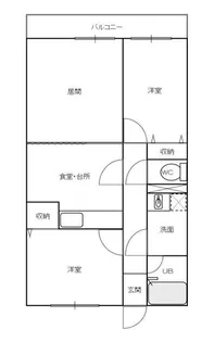 アパートメントカヤ田園調布【3階】の間取り