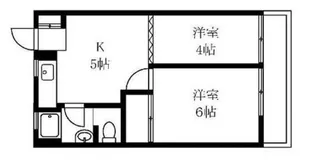 自由が丘ロイヤルハイツ【3階】の間取り