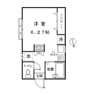 メゾン世田谷1丁目【2階】の間取り