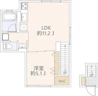 GranDuo代沢III【2階】の間取り