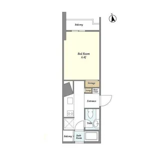 コートブランシェAP【6階】の間取り