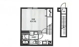 アクシス学芸大学【2階】の間取り