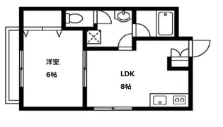 シュノンソー【2階】の間取り