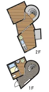 アリウェイ戸越【1階】の間取り