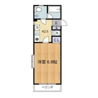 エクセルコート成城【1階】の間取り