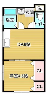 パークスクエア学芸大学【4階】の間取り