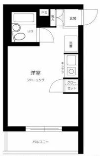 ミリオンコート学芸大【2階】の間取り