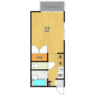 ドミール平町【1階】の間取り