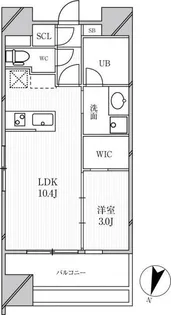 GRAN PASEO明大前【8階】の間取り