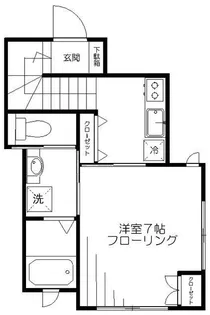 永福町テラス【2階】の間取り