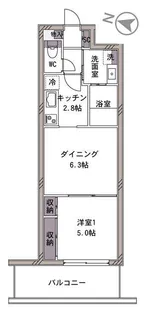 ヴァンベール駒沢【3階】の間取り