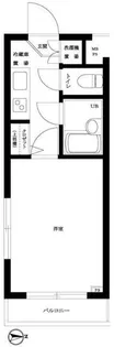 ルーブル三軒茶屋【3階】の間取り