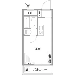 ステューディオ松原【1階】の間取り