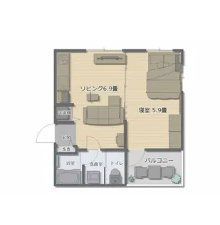 SOKO PARCO【5階】の間取り