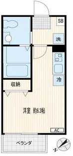 Mammut House Hiyoshi【2階】の間取り