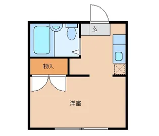 千葉県袖ケ浦市久保田【アパート】の間取り