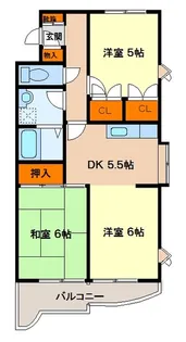 ドレミマンション【203号室】の間取り