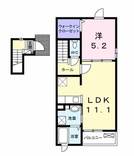 メゾンド・ドルフィンⅡ【2階】の間取り