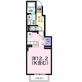 サニーブリーゼ【1階】の間取り