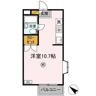 メゾン・ド・浅野Ⅱ【2階】の間取り