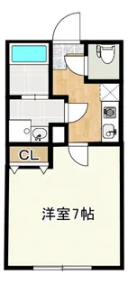 Vento八幡宿【2階】の間取り