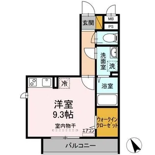 デュナミス【3階】の間取り