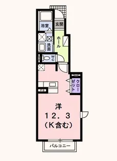リヴ イン コンフォート【1階】の間取り