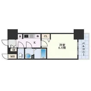 プレサンス鶴舞ファースト【4階】の間取り