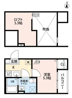 インフィニティ—エル【1階】の間取り