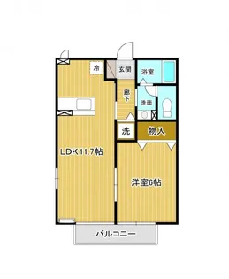 グランシャリオフォルテ【2階】の間取り