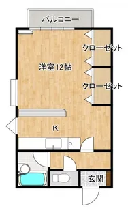 ピアステートKⅡ【107号室】の間取り