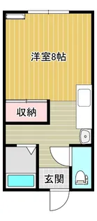 カンティレバーⅡ【101号室】の間取り