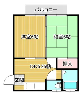 アゼリアコート【203号室】の間取り